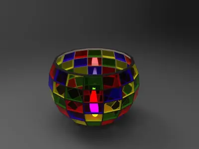 Candle Holder 3D model