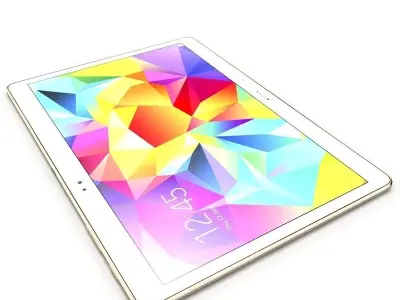 Samsung Galaxy Tab S 10 5 White 3D model