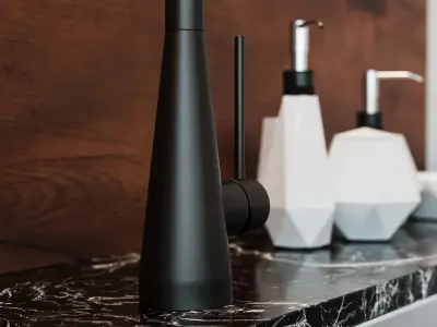 Newform YCON 64200 sink mixer 3D model