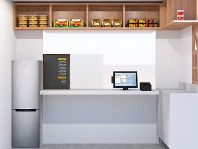 KIOSK DESIGN  3D model