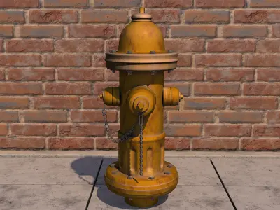 Fire Hydrant 3D model