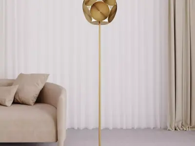 Floor lamp 3D model 119