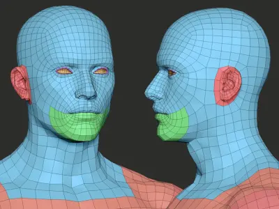 Male Basemesh (low poly) V2