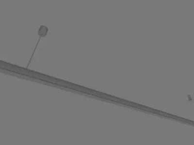 Hanging Light Free low-poly 3D model