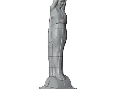 Freedom monument 3D print model