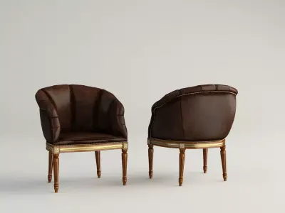 chairs classic 3d model 3D model 3D model 3D model
