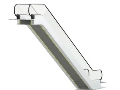 Escalator 3D Model 3D model