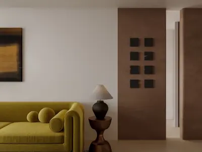 Apartment interior scenes     Free 3D model