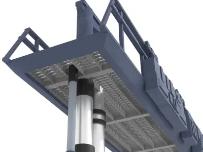 Death Star Hangar Bay Bridge 1-12 scale Blackseries 3D print model