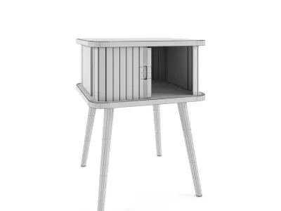 Barbier Side Table 3D model