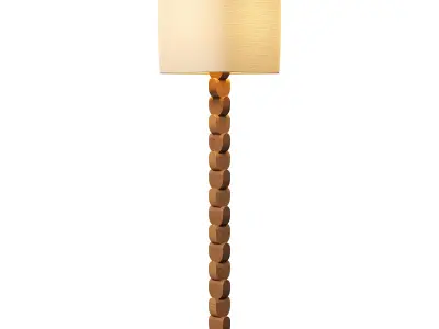 Soho Home floor lamp Felix 3D model