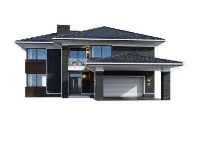 Modern V156 with BLENDER file 3D model