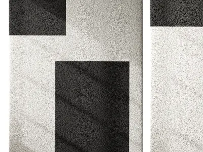 Rug Set 48 3D model