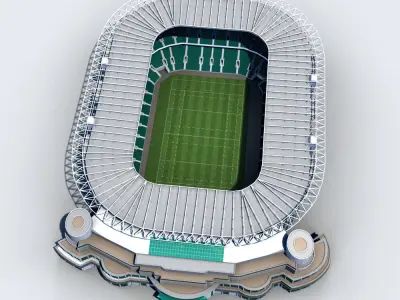 Twickenham Stadium 3D model