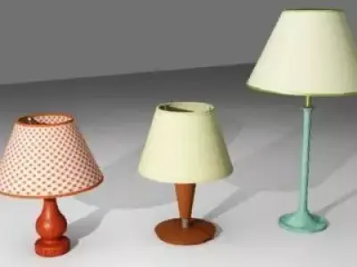Bedroom s Lamp Free 3D model