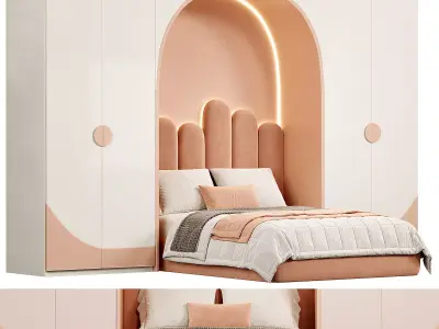 Kids bedroom 06 3D model