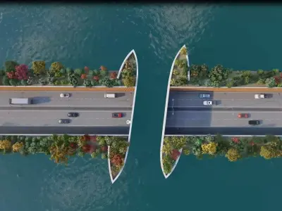 bridge road 3D model purchase