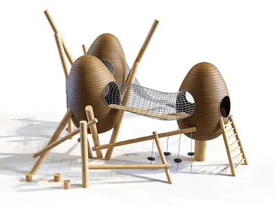 Playground Nests by Taiga 3D model