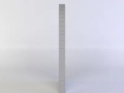 Old window Low-poly 3D model purchase