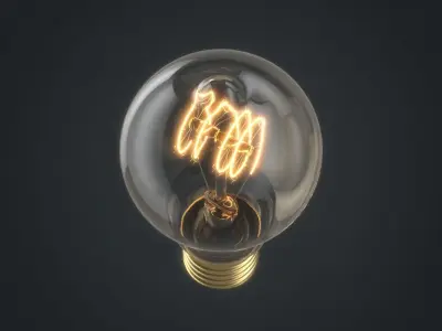 Light bulb 03 3D model