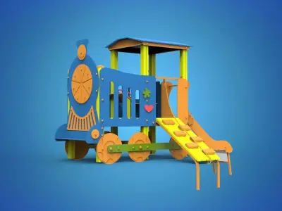 Playground for kids  3D model purchase