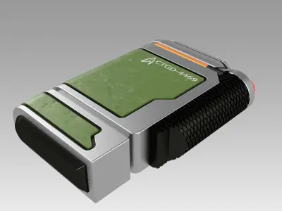 Star Trek Beyond Light-up cargo transponder 3D print model