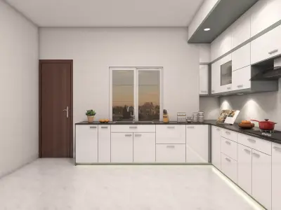 Kitchen Cabinet 3D model