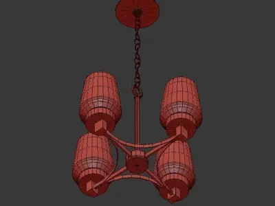 MANCHESTER chandelier 3D model