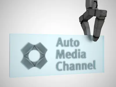 Generic Logo Position Animation Free 3D model