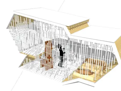 Creative Design-Holiday Cabin-017 3D model