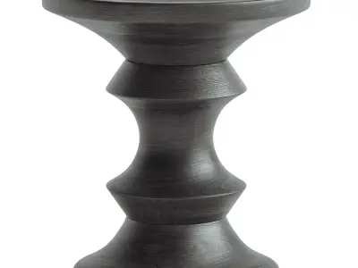 Eames Turned Stool Shape A 3D model