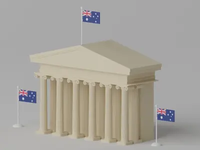 Art Gallery of New South Wales Sydney 3D model