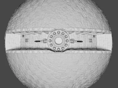 Starkiller Base 3D-Print 3D print model