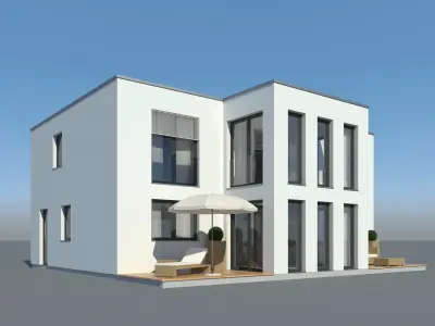 Generic Holiday Villa 012 3D model