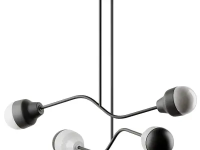 PENDANT LAMP AMBIGUO TYPE-03 BY SAAREPERA and MAE 3D model