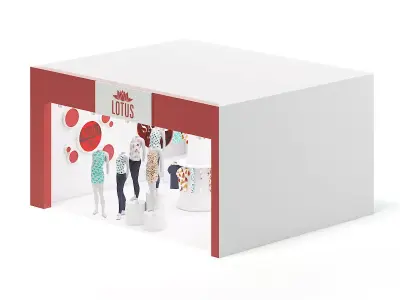 Women Clothes Store 3D Model 3D model