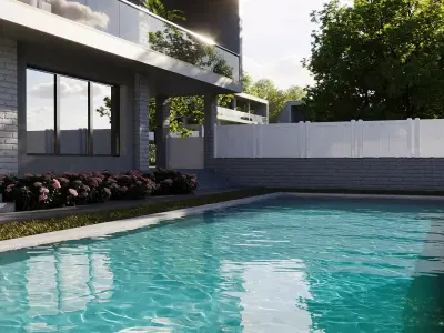 Villas Masterplan 3D model