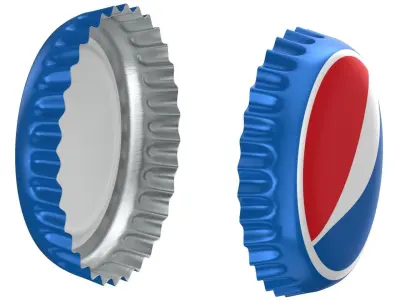 Pepsi Bottle Cap 3D model