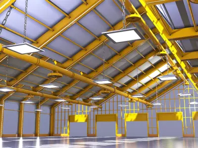 Warehouse 2020 04 3D model