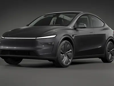  2025 Tesla Model Y Juniper Stealth Grey 