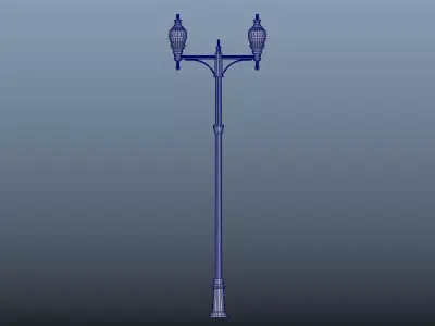 Street lamp Free 3D model