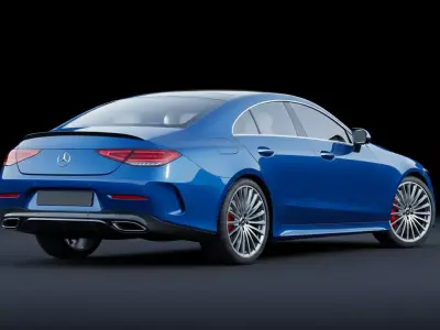 Benz CLS AMG 2022 3D model