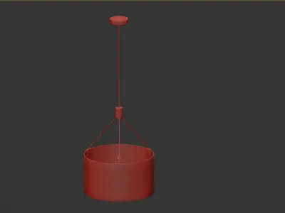TORTOLA 1 Suspension lamp 3D model