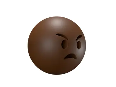 Angry Face Big Pack Vol 1 3D model