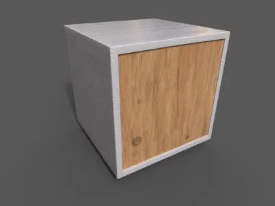 Modern Furniture 3D Model Pak 2 Low-poly 3D model