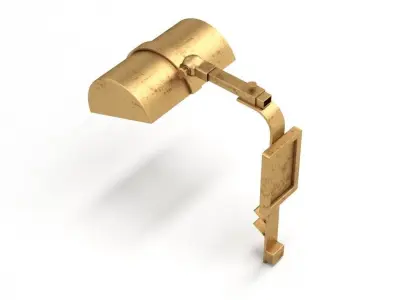 Furness Small Picture Light 3D model