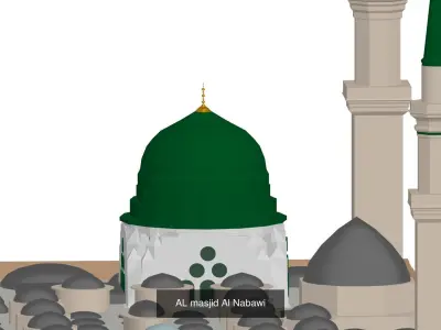 Mosque and Masjid 3D Model Pack