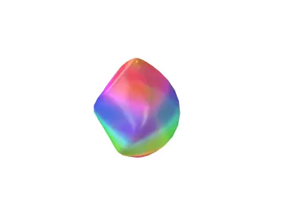 Gem v11 008 Low-poly 3D model