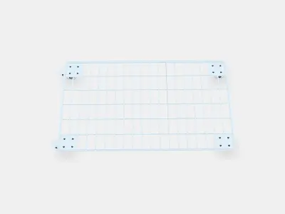 ENCLOSURE Wheeled trolley Low-poly 3D model