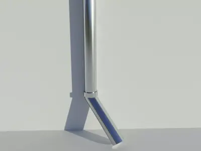 Drain pipe Low-poly 3D model